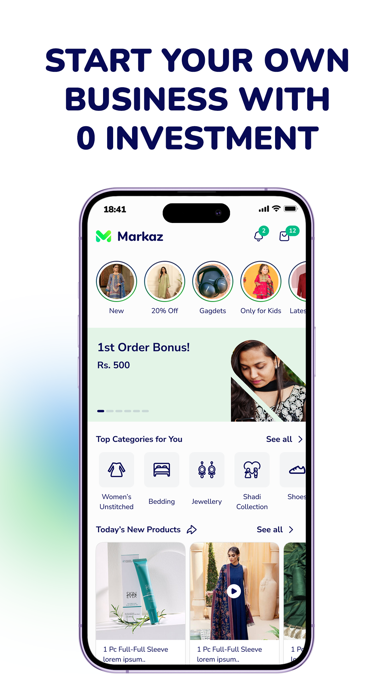 Markaz: Online Shopping & Earn Screenshot