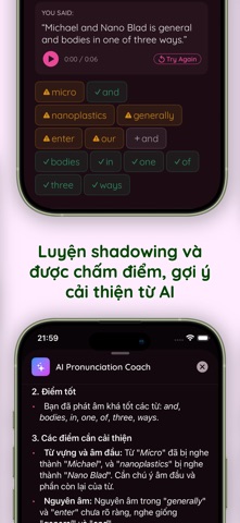 S English: AI-powered Learning iPhone screenshot 2