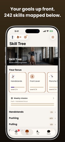 BodyTree: Calisthenics screenshot