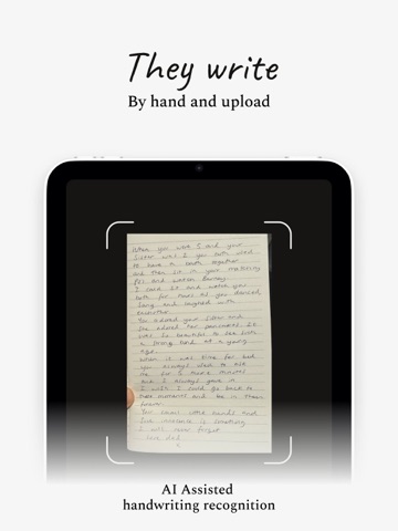 Longhand: Life Story Journal iPad screenshot