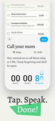 Wispy - AI Voice Reminders Screenshot 4 of 5