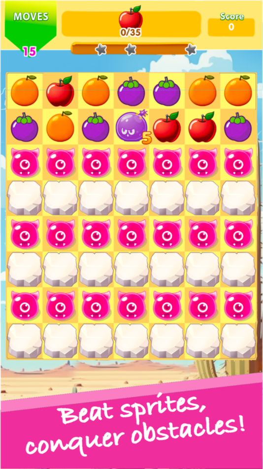 #1. Fruit Smash Link and Match (iOS) 由: Algoria Network LLC
