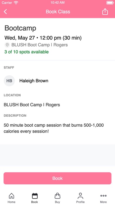 Screenshot #3 pour BLUSH Boot Camp