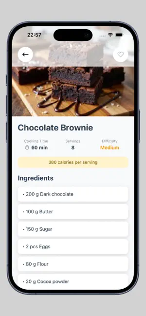 Recipe Vault - Cookbook iPhone screenshot 5