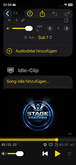 StageTracker Mobile screenshot 2