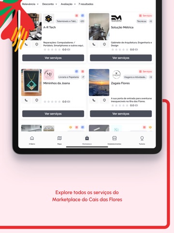Cais das Flores iPad screenshot