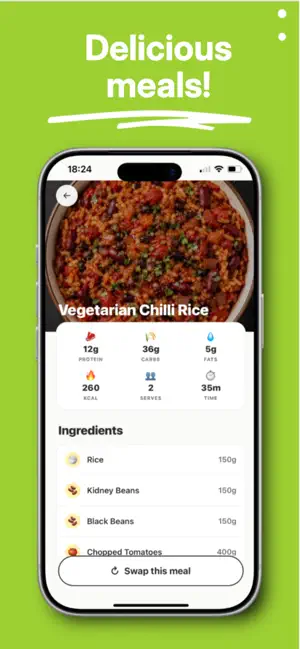 mise - meal planner iPhone screenshot 2