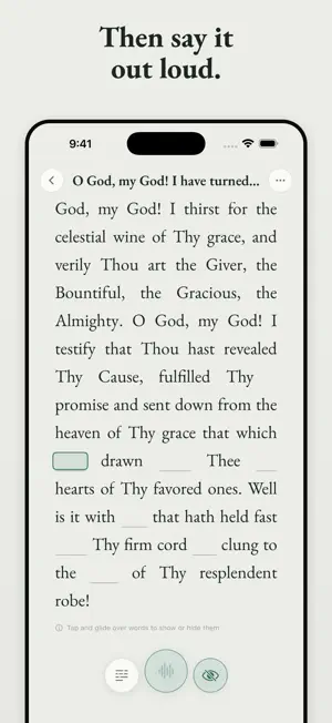 Verses - Bahá'í Memorization screenshot 3