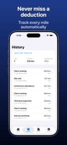Mileage Journal - Trip Tracker screenshot