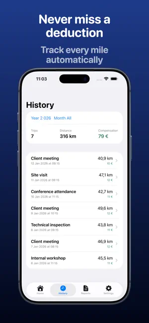 Mileage Journal - Trip Tracker screenshot 3