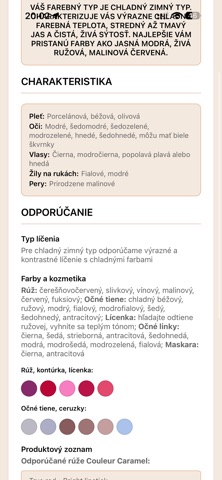 Farebná typológia screenshot