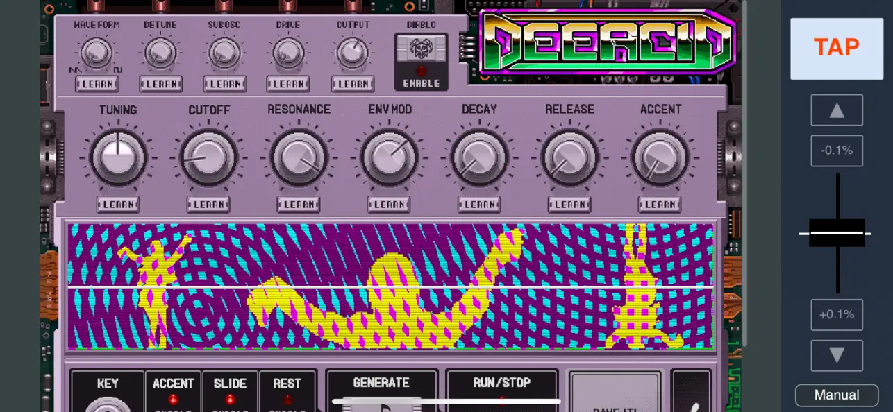 #2. DOTEC-AUDIO DeeACID (iOS) di: fmfmsoft Corp.