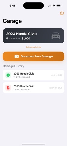 DamageDocAI - Claim Helper iPhone screenshot