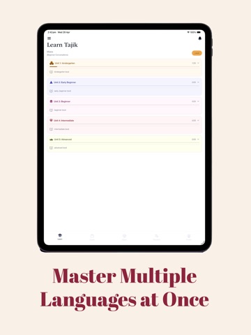 Silq - Learn Languages Now iPad screenshot