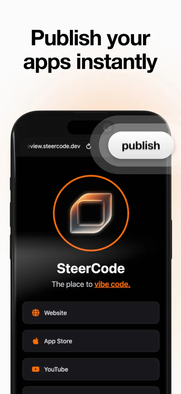 #2. SteerCode: Vibe Coding Builder (iOS) di: Cognitic