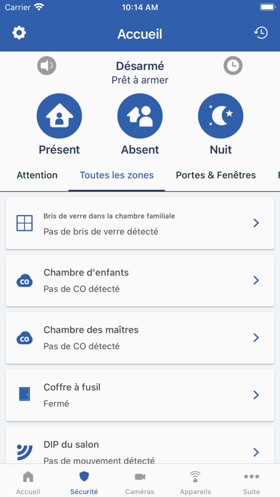 Screenshot #2 pour AlarmTek Connect Plus