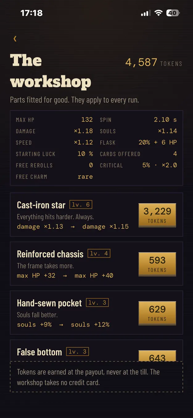 A boss dropping into its rage phase