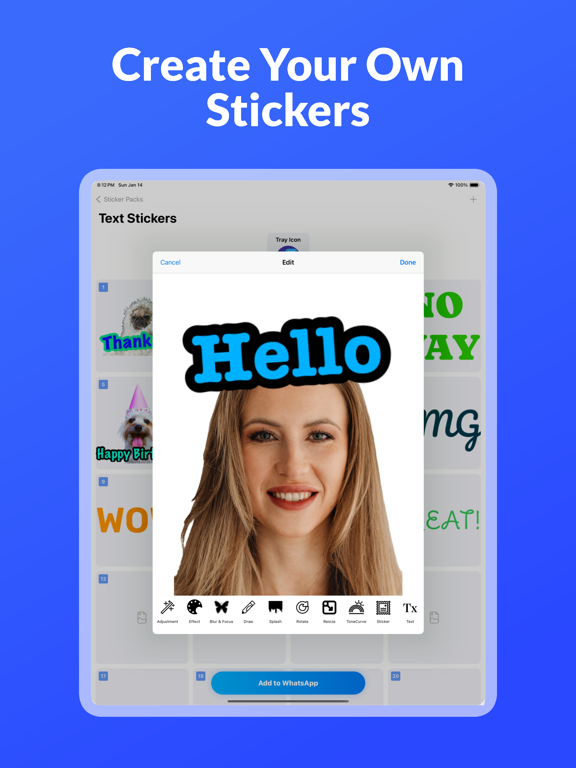 Screenshot #4 pour Sticker Maker: Create & Make