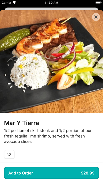 Mayan Palace To Go iPhone screenshot 4 - Food & Drink app