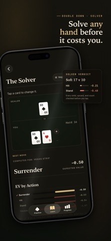 Double Down: Blackjack Trainer Screenshot 3 of 7