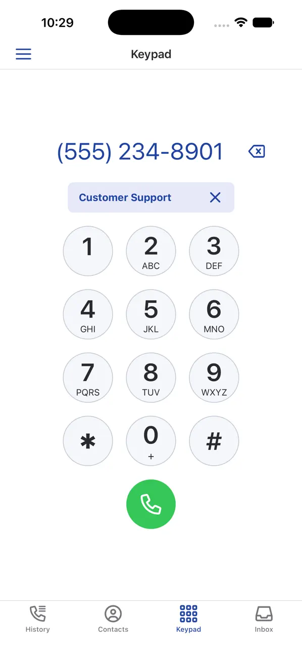 Screenshot #1 pour Genesys Cloud Communicate