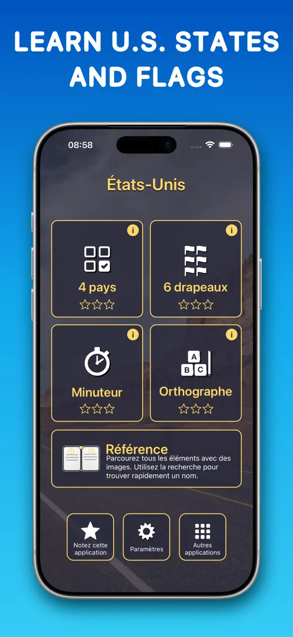 Screenshot #1 pour États-Unis fr-FR