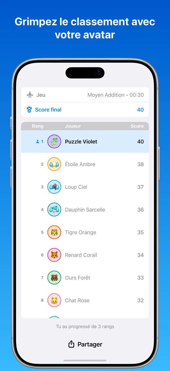 Screenshot #2 pour Mental Math Practice & Games