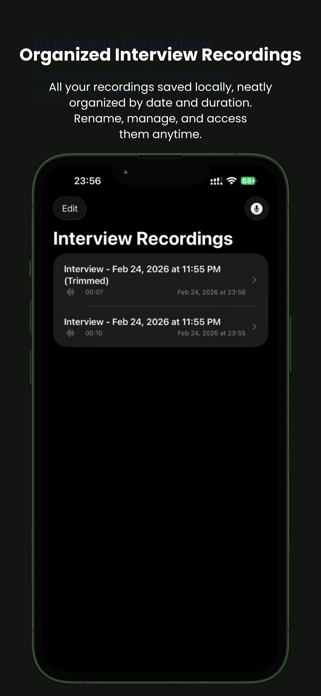 Interview Rec Screenshot 4 of 4