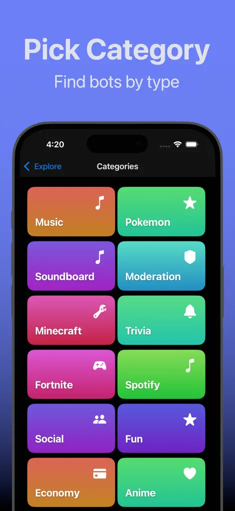 Bots for Discord - Utilities App | MWM