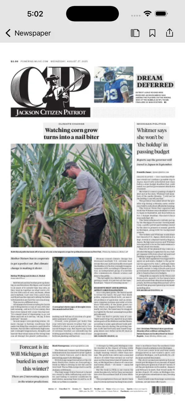 Screenshot #3 pour Jackson Citizen Patriot