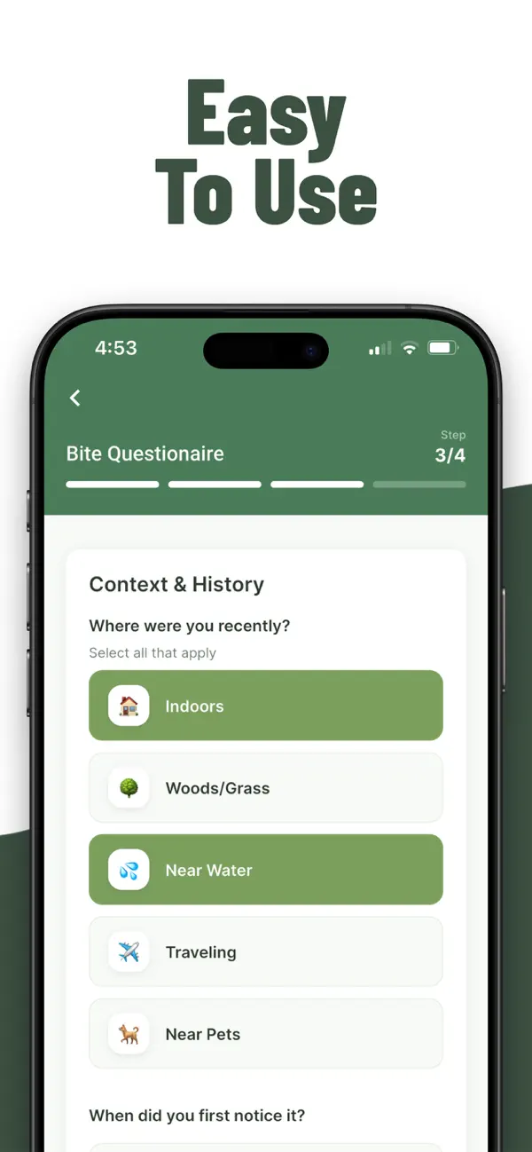 #3. AI Bug Bite Identifier (iOS) Ved: Ember Next LLC