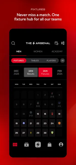 The Arsenal: Official App iPhone screenshot 4
