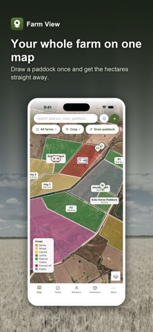 Farm View iPhone screenshot