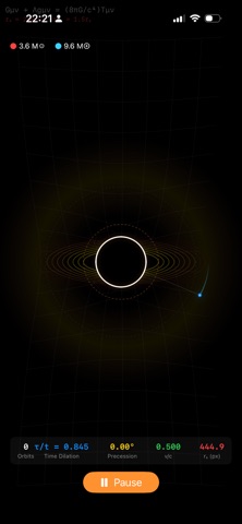 Simple Orbit Simulator Screenshot 1 of 6