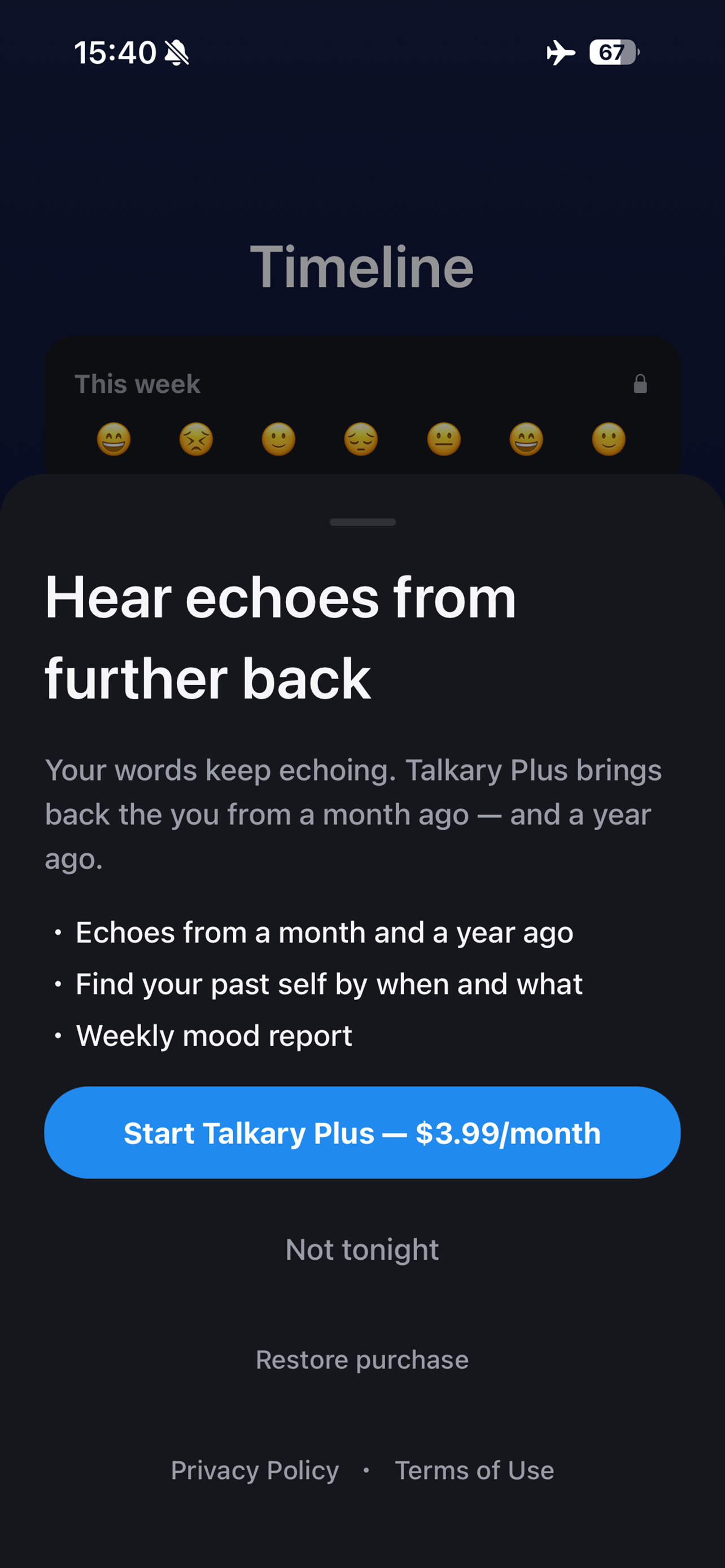 Talkary — AI Voice Journal screenshot 4