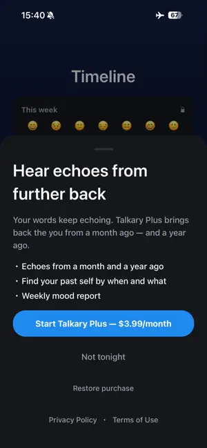 Talkary — AI Voice Journal screenshot 4