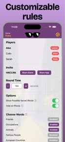 Imposter - Secret Word Game screenshot