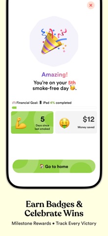 Quit Smoking- Nicotrack Screenshot 6 of 7