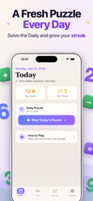 Nerdle: Daily Mathler Puzzle screenshot