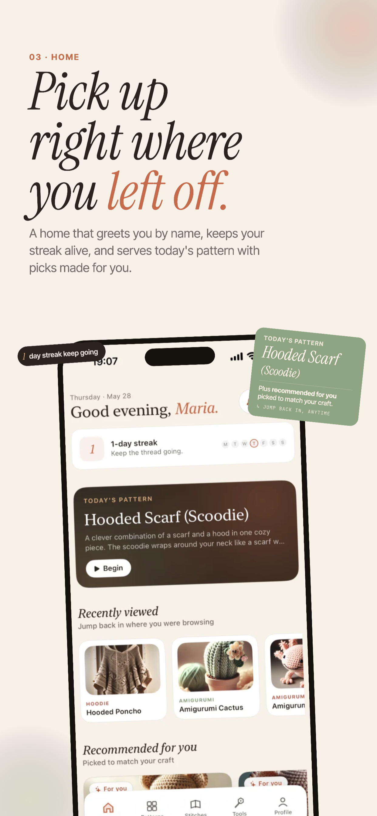 YarnUP - Crochet For Beginners screenshot 3