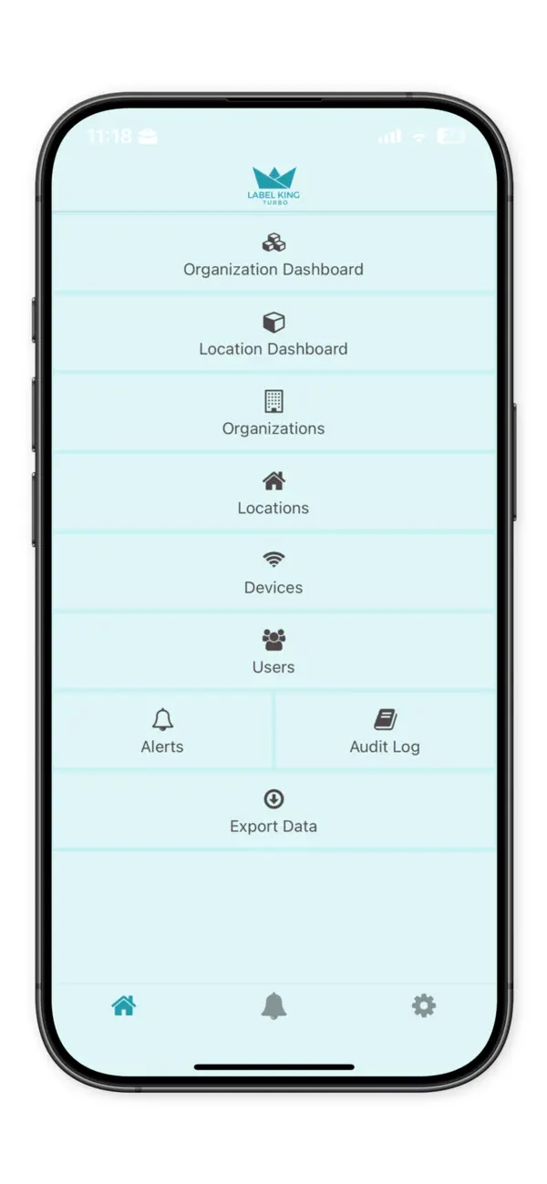 #1. Label King Admin (iOS) Podle: Pizza Results LLC