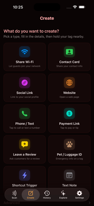 NFCThis — NFC Tag Reader Screenshot 2 of 5