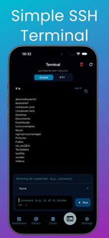 RPI SSH Pro - for Linux/Debian iPhone screenshot