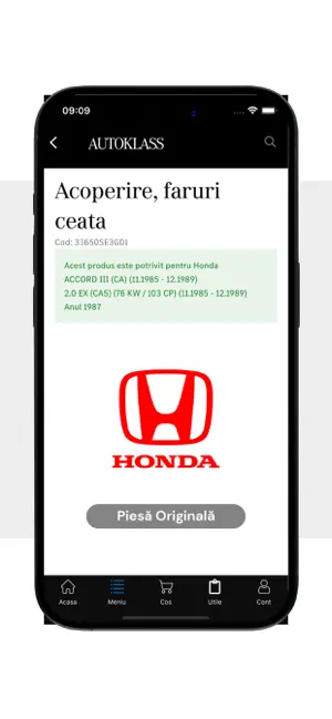 Autoklass Piese screenshot 3