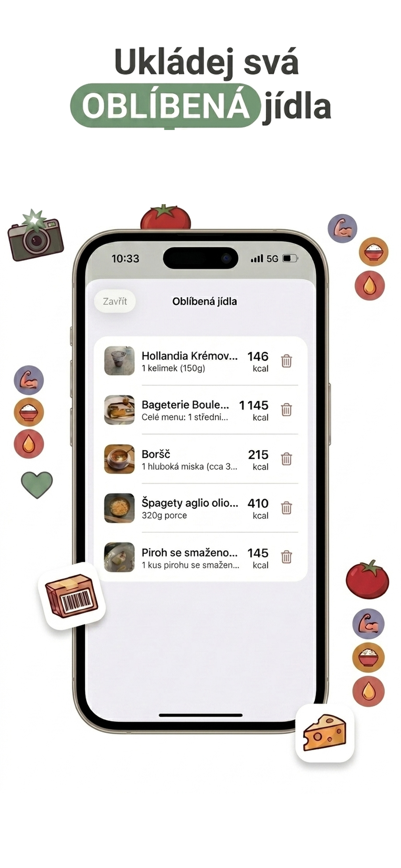 Biteo – Počítání Kalorií AI screenshot 6