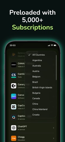 Subscriptions Tracker - Subio Screenshot 7 of 9
