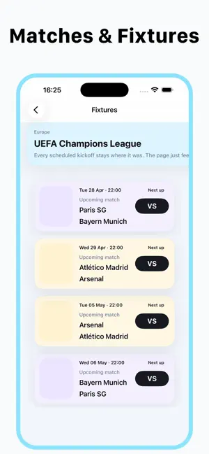 Football Live TV Score808 iPhone screenshot 4