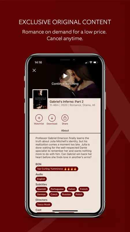 Passionflix screenshot 2 of 6