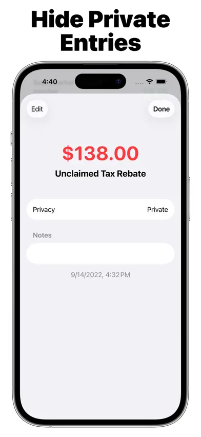 Money Habit Tracker: How Much? screenshot 5