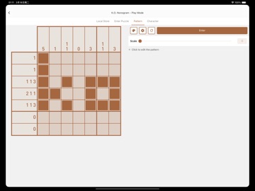 K.O. Nonogram iPad screenshot